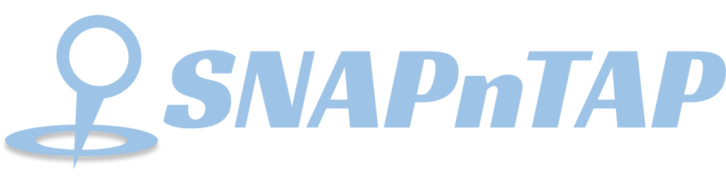 SNAPnTAP Logo in Blue